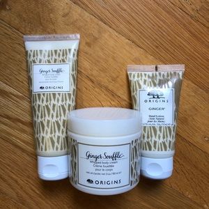 Origins Ginger Body Cream and Hand Lotion